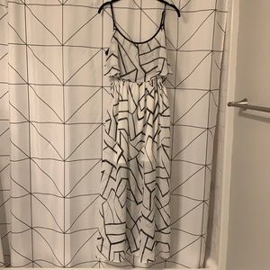 Symmetrical Maxi Dress